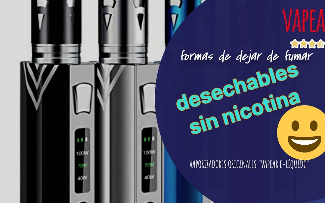 Pod desechable sin nicotina
