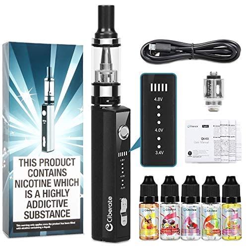Cigarrillo Electronico, Ciberate Q6 Mini E Cig, 5 * 10 ml E Liquido Cigarrillo Electronico, Ciberate Q6 Mini E Cig, 5 * 10 ml E Liquido